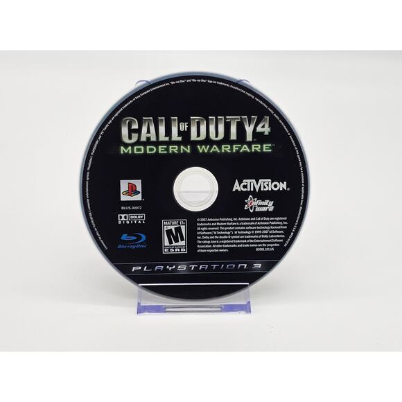 Call of Duty 4: Modern Warfare - Sony Playstation 3 - Disc Only - Tested! - Picture 1 of 2